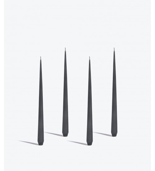 Zaha  Hadid Design TAPERED TAPERED CANDLE - SET OF 4 - L 32 CM防滴蜡